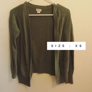 Army Green Sweater